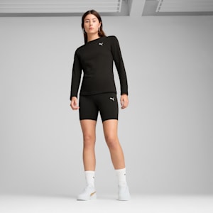 Essentials Women's 7" Short Tights, PUMA Black, extralarge
